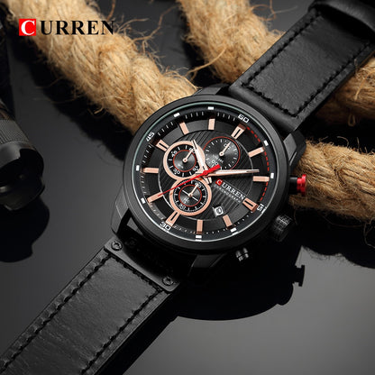 Black/Black Sports Watch